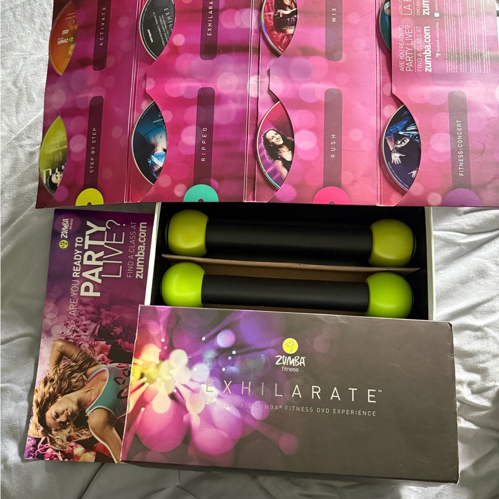 Zumba Fitness EXHILARATE DVD SET